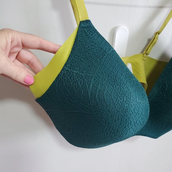 KNIX Lace WingWoman Bra Contour Support Side Coverage Size 8 40D/DD/E 42D/DD - Picture 2 of 11